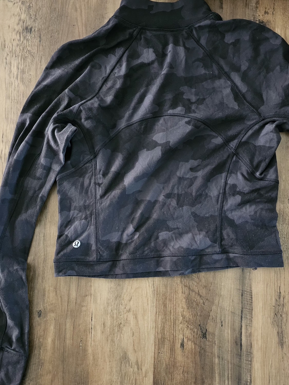 Lululemon Rulu Run Cropped Half-Zip